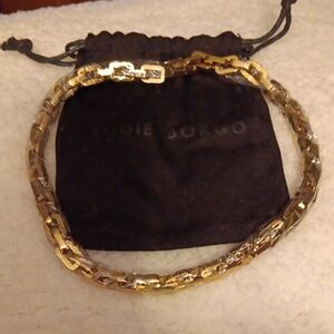 Eddie Borgo Gold and Silver Women's Necklace With Dustbag